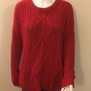 Merona Warm Red Sweater